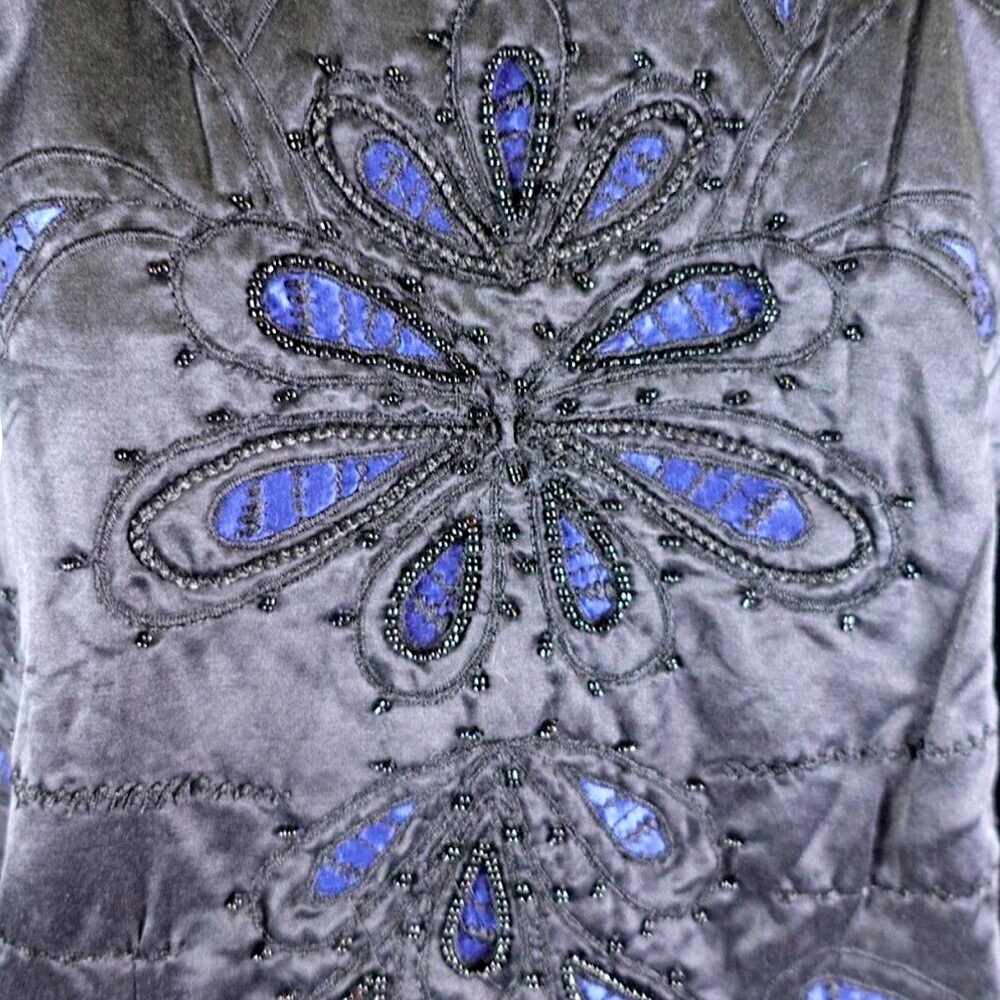 Chico’s Excitement Zira Silk & Linen Jacket 3 (16-18) L New - Picture 5 of 7